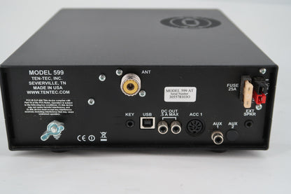 U18108 Used Ten-Tec Model 599AT Eagle HF Transceiver w/ Antenna Tuner & CW Filter Built-In