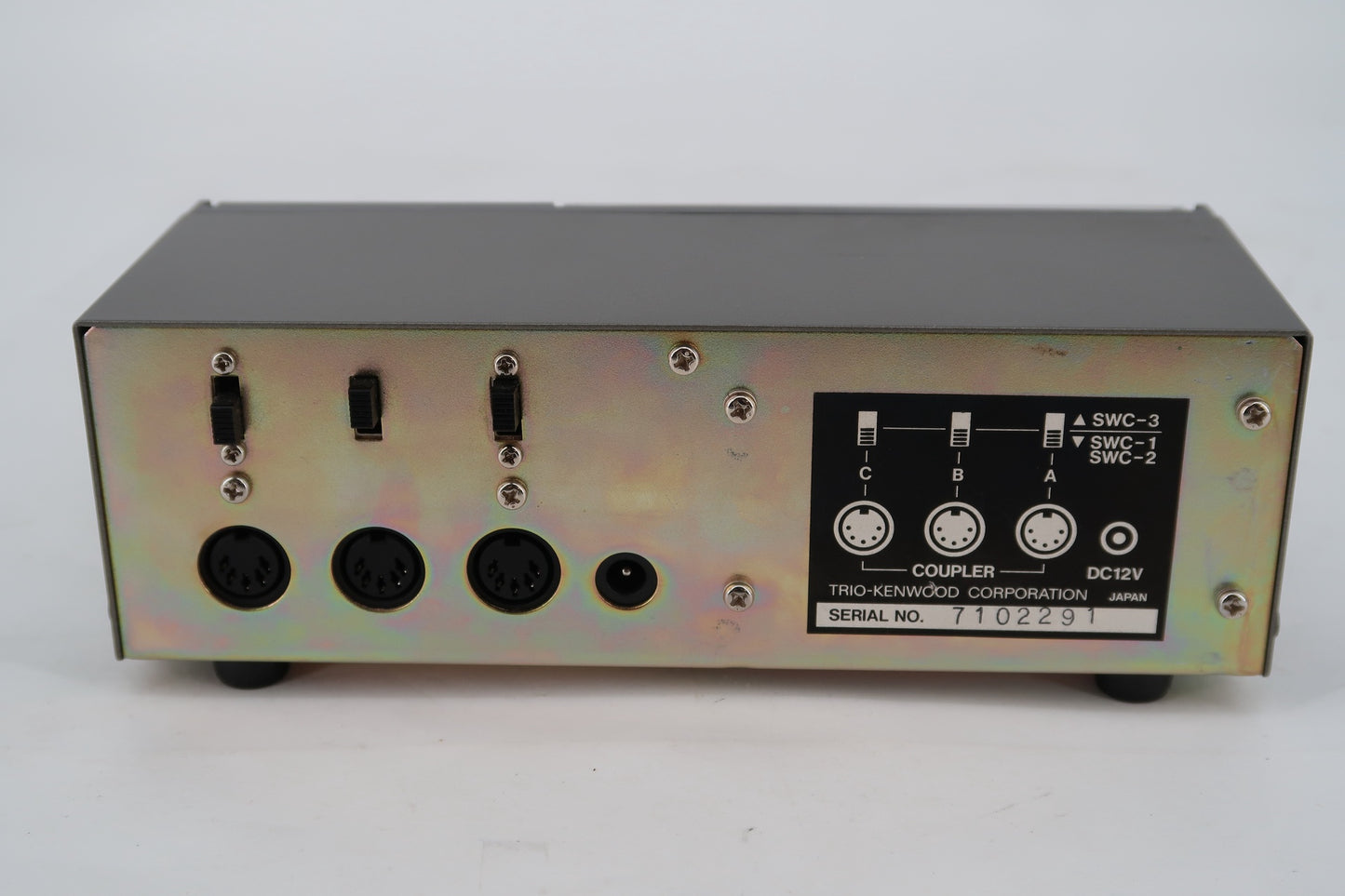 U18127 Used Kenwood SW-2000 & SWC-3 Power Meter w/ Coupler