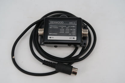 U18127 Used Kenwood SW-2000 & SWC-3 Power Meter w/ Coupler