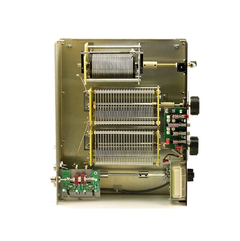 Palstar AT2K 1.8 - 54 MHz Roller Inductor Antenna Tuner - 160 - 6 Meters - 2000 Watts - Cross Needle Meter Balanced or Unbalanced Lines