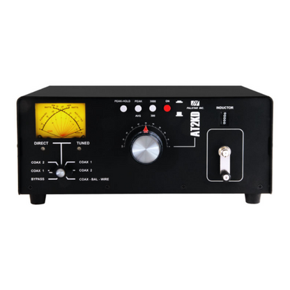 Palstar AT2KD 1.8 - 54 MHz Differential-T Antenna Tuner - 160 - 6 Meters - 2000 Watts - Cross Needle Meter