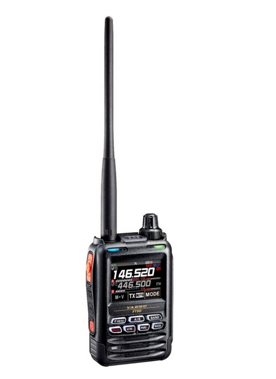 YAESU FT-5DR 5W C4FM/FM 144/430MHz Dual Band Digital Transceiver includes SHB-26 black holster