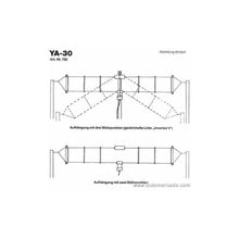 YAESU YA-30 1.8 - 30 MHz Broadband Dipole Antenna - 30M / 100 Feet of Coax with UHF Male PL-259 Connector