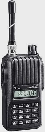 ICOM IC-V86 2M 7 Watt FM HT W/2250mAh Li-ion Battery & Traditional BNC Connector