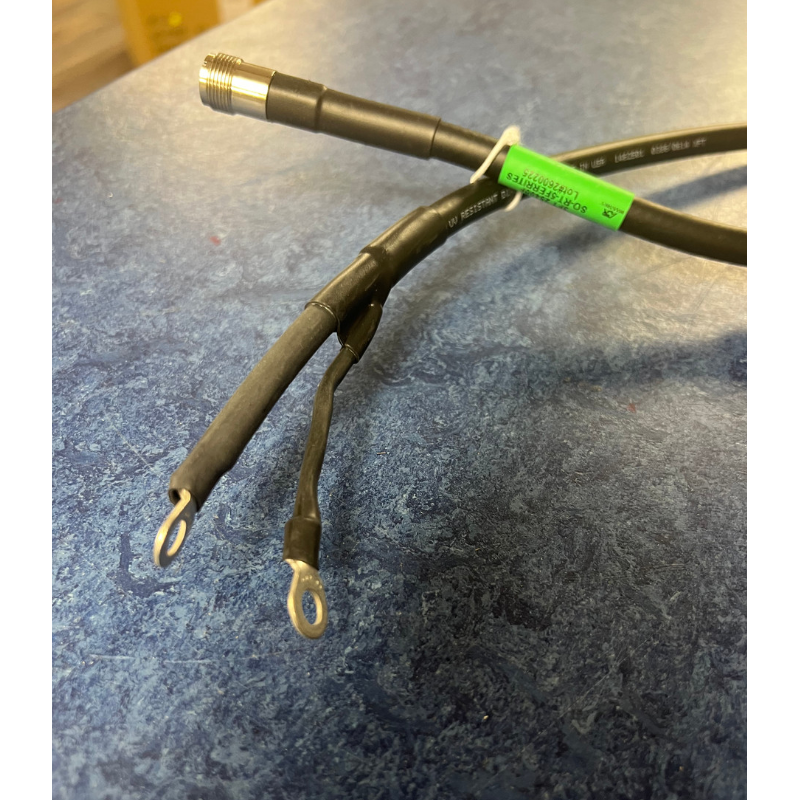 ABR 25400 Ultraflex 3FT SO-239 to Ring Terminals Ferrites Perfect for Hustler Verticals Choke