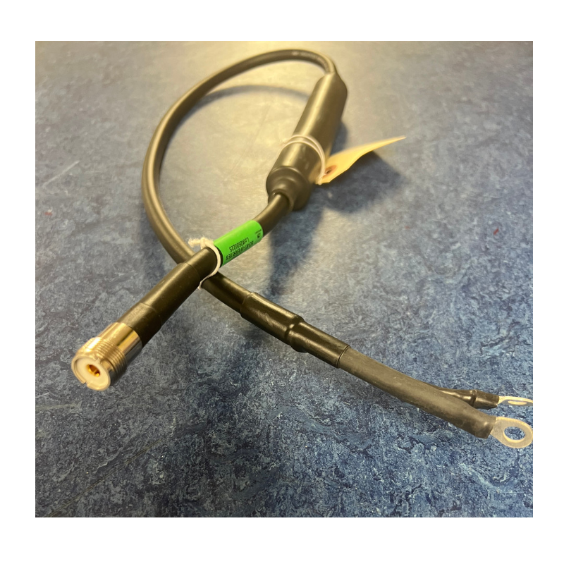 ABR 25400 Ultraflex 3FT SO-239 to Ring Terminals Ferrites Perfect for Hustler Verticals Choke