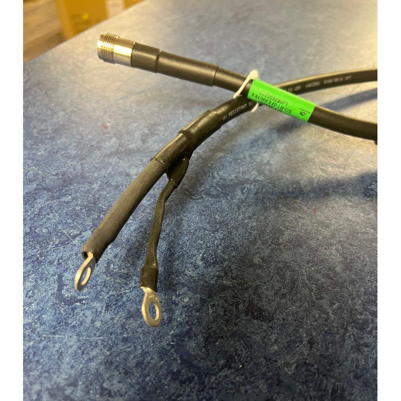 ABR 25400 Ultraflex 3FT SO-239 to Ring Terminals Ferrites Perfect for Hustler Verticals Choke