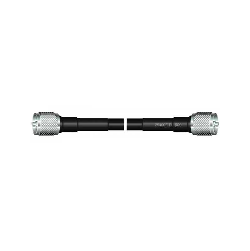 ABR Industries 25 Foot 25400F Coax w/ PL259 Connectors
