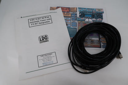 U18167 Used Yaesu FT-817 HF/VHF/UHF Radio MEGA Kit w/ LDG Z-817 &  MANY EXTRAS