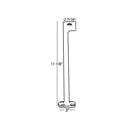 Heil RS-1   12" Riser for PL2T, SB-2 and HB-1