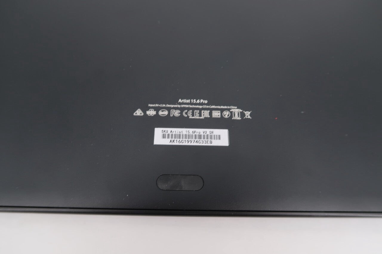 U17860 Used XP-Pen Artist 15.6 Pro V2 Drawing Tablet & Pen