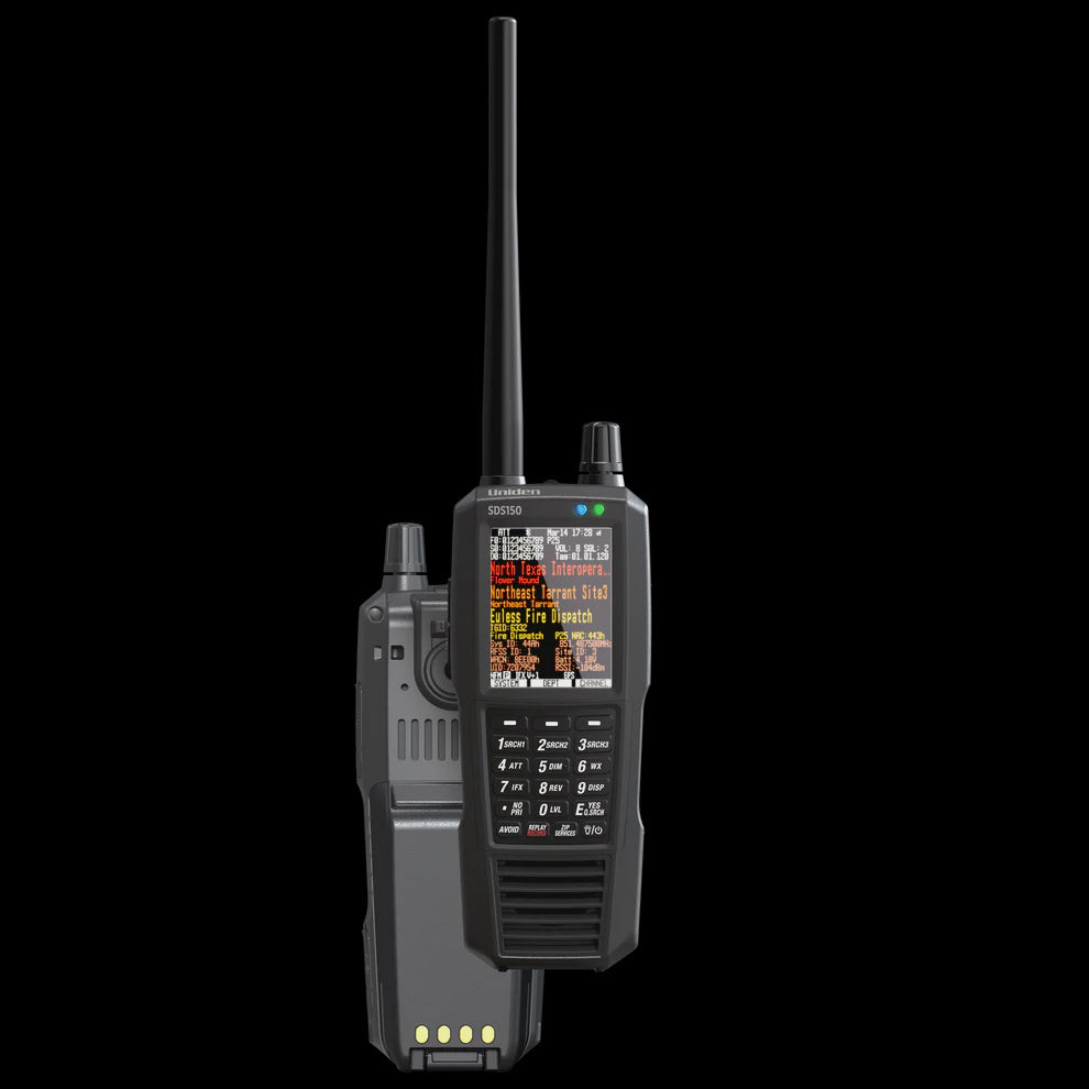 Uniden SDS150 — The Most Advanced True I/Q™ Handheld Radio Scanner Yet