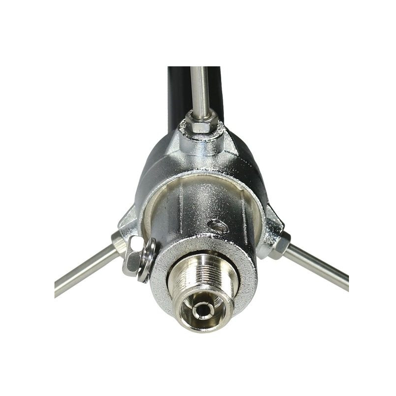 Tram 1477-B Pre-Tuned 144mhz-148mhz Vhf/430mhz-460mhz Uhf  Amateur Dual-Band Base Antenna (Black Fiberglass), 44.00in. GMRS-Ham