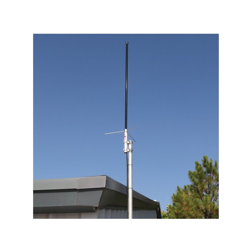 Tram 1477-B Pre-Tuned 144mhz-148mhz Vhf/430mhz-460mhz Uhf  Amateur Dual-Band Base Antenna (Black Fiberglass), 44.00in. GMRS-Ham