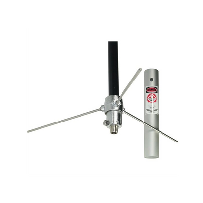 Tram 1477-B Pre-Tuned 144mhz-148mhz Vhf/430mhz-460mhz Uhf  Amateur Dual-Band Base Antenna (Black Fiberglass), 44.00in. GMRS-Ham