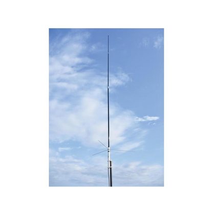 TRAM 1481B Black DUAL BAND BASE ANTENNA 2 Meter - 440 8.3 & 11.7 DB Gain
