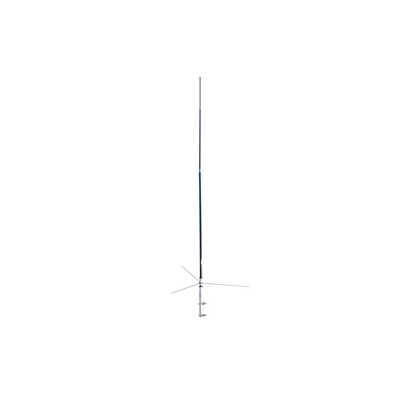 TRAM 1481B Black DUAL BAND BASE ANTENNA 2 Meter - 440 8.3 & 11.7 DB Gain