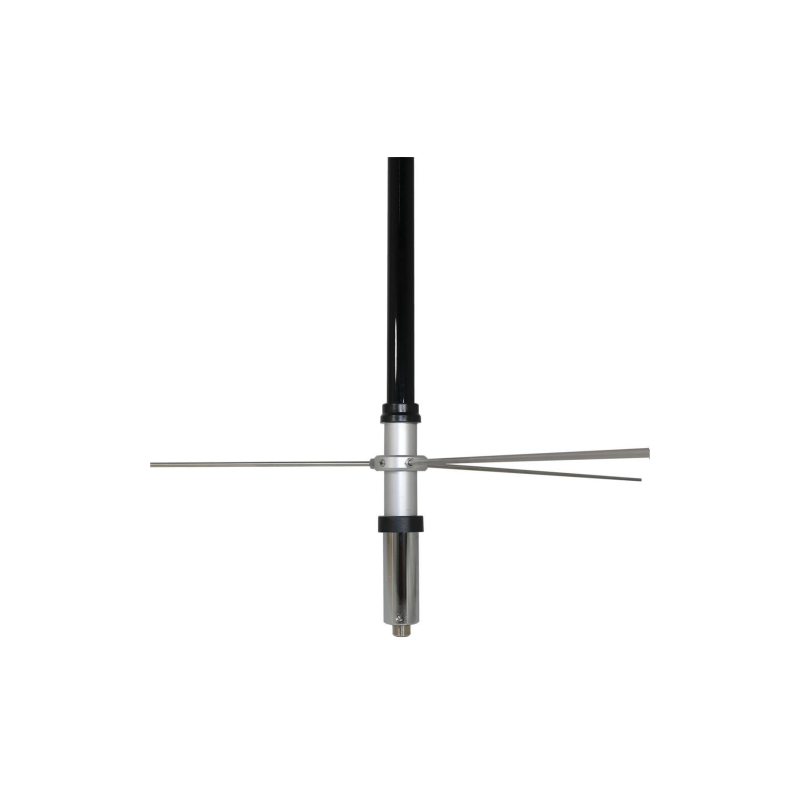 TRAM 1481B Black DUAL BAND BASE ANTENNA 2 Meter - 440 8.3 & 11.7 DB Gain