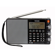 Tecsun PL-880 Portable Digital PLL Dual Conversion AM/FM, Longwave & Shortwave Radio with SSB (Single Side Band) Reception Black