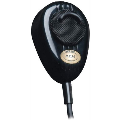 Road King RK56B Black 4-Pin Dynamic Noise Canceling CB Microphone