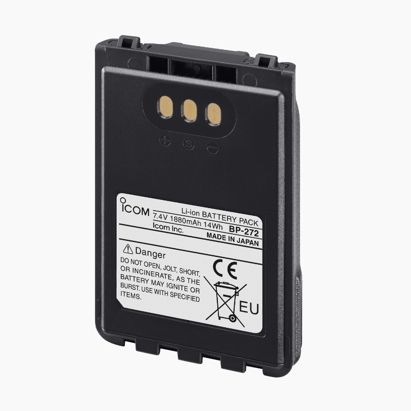 ICOM BP-272 7.4v 1880mAh HI-CAP BATTERY for ID-31A, ID-51A , 52,  IC-705