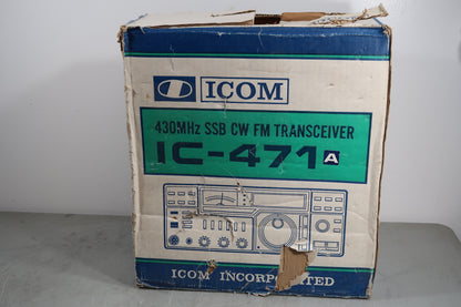 U18466 Used Icom IC-471A 430MHz SSB CW FM Transceiver