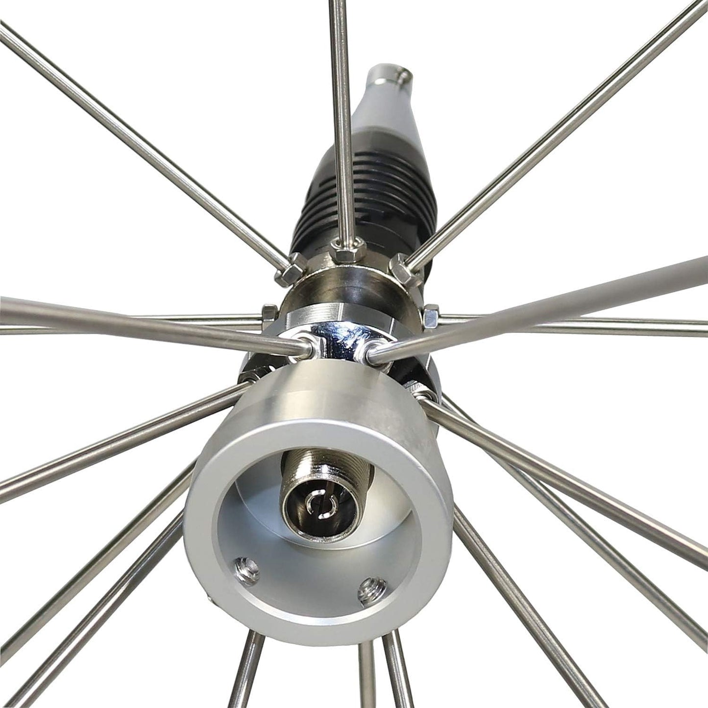 Tram 1411 Broad-Band Scanner 25 MHz to 1,300 MHz Super Discone Stainless Steel Base Antenna Plus CB Transmit Bands