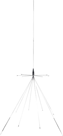 Tram 1411 Broad-Band Scanner 25 MHz to 1,300 MHz Super Discone Stainless Steel Base Antenna Plus CB Transmit Bands