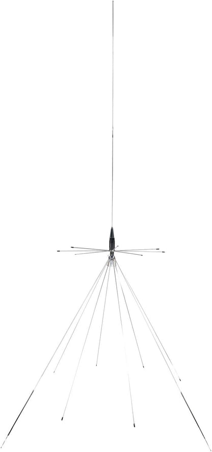 Tram 1411 Broad-Band Scanner 25 MHz to 1,300 MHz Super Discone Stainless Steel Base Antenna Plus CB Transmit Bands