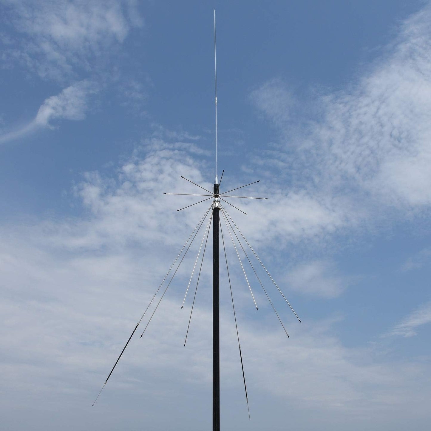 Tram 1411 Broad-Band Scanner 25 MHz to 1,300 MHz Super Discone Stainless Steel Base Antenna Plus CB Transmit Bands