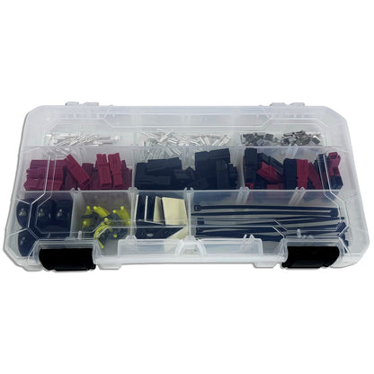 12 Volt Power 15-45CASE 155 Piece Assorted Series Anderson Powerpole Case