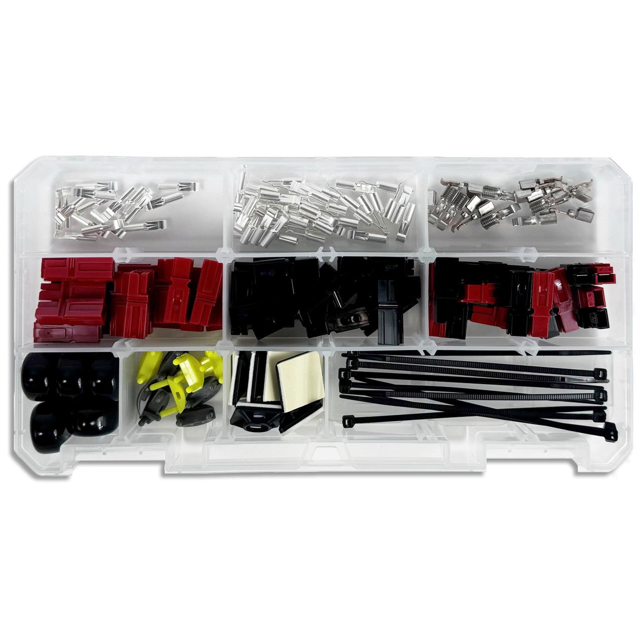 12 Volt Power 15-45CASE 155 Piece Assorted Series Anderson Powerpole Case