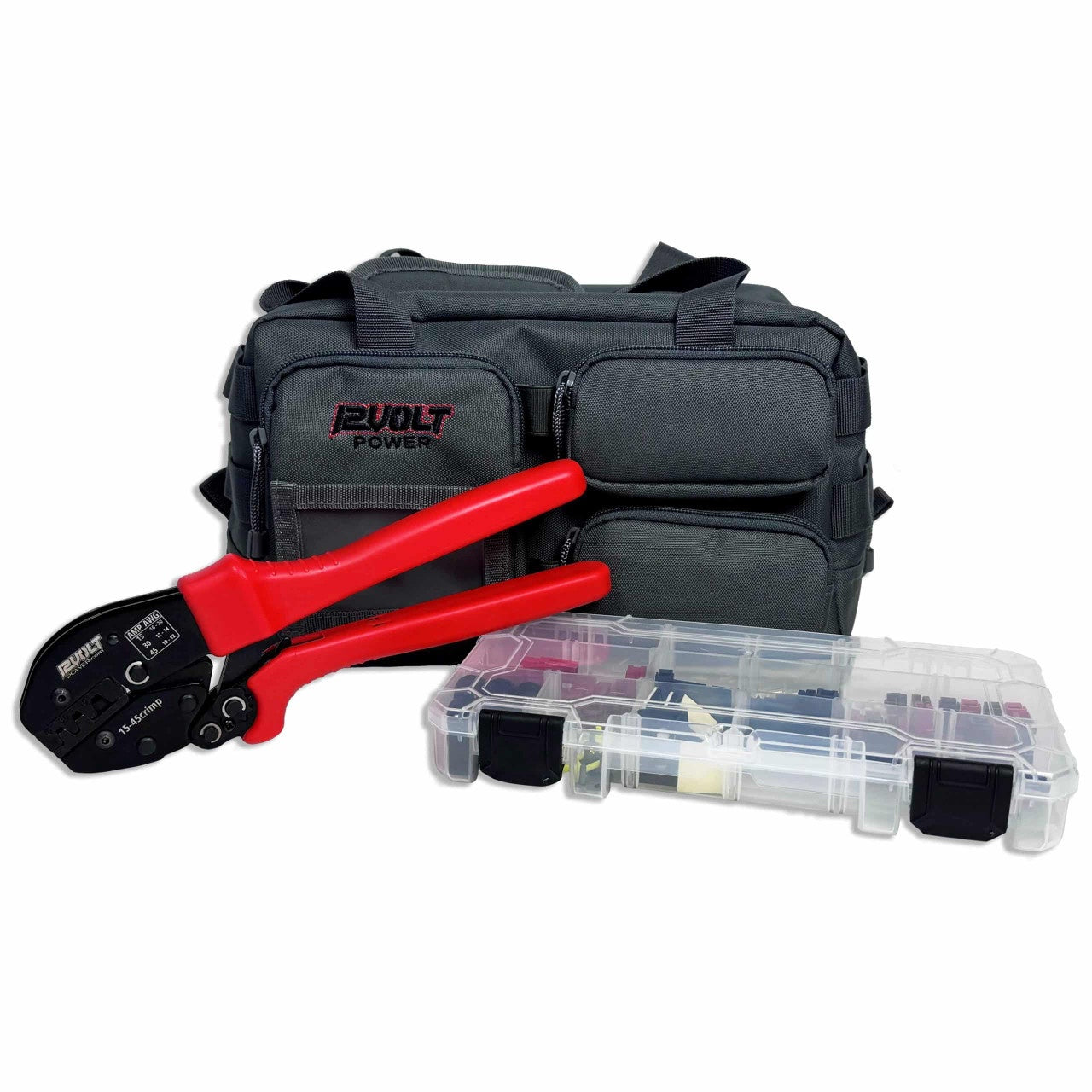 15-45GOBAG, The Ultimate All-In-One Assorted Powerpole and Crimp Tool