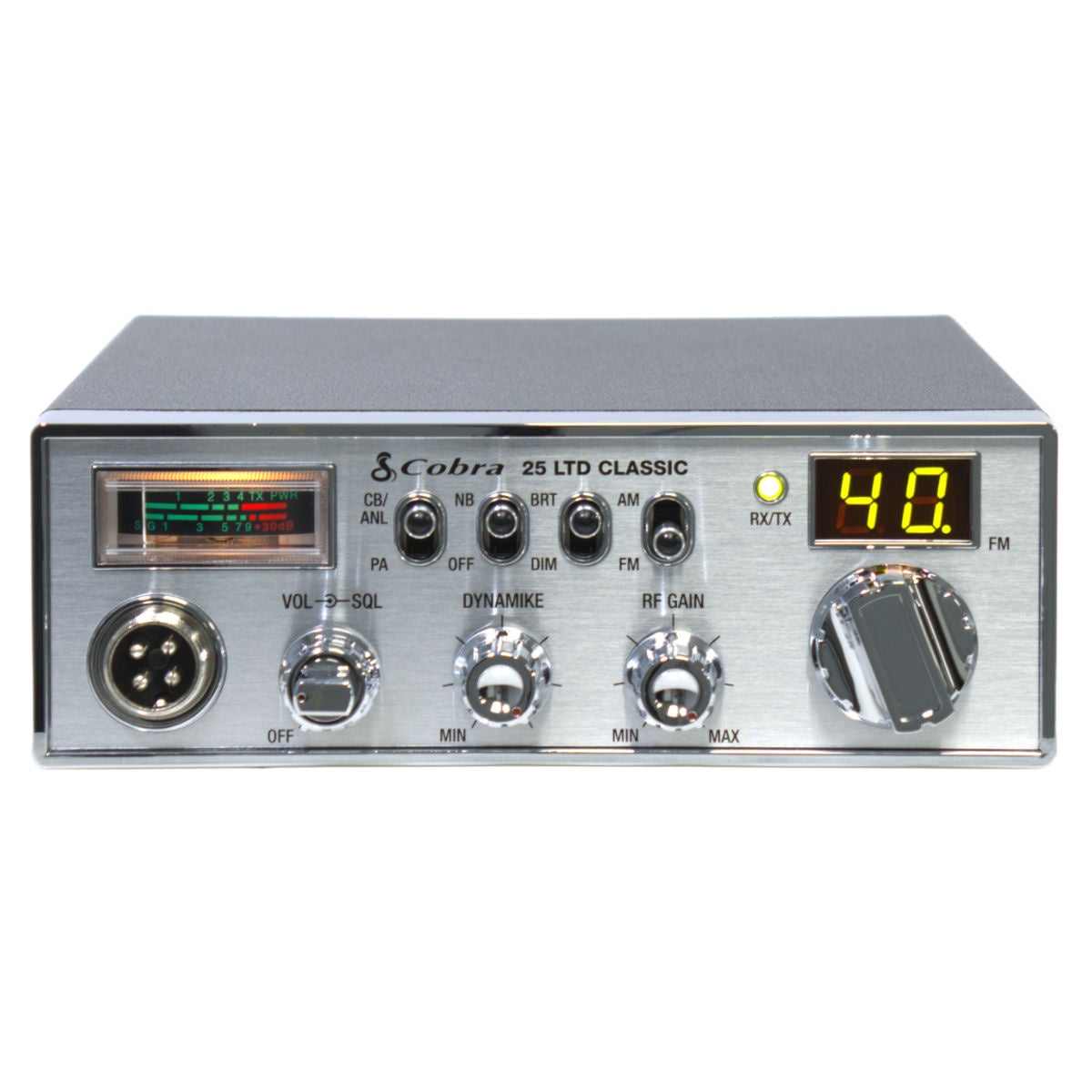 Cobra 25 LTD Professional 40 Channel CB Radio with AM/FM Modes