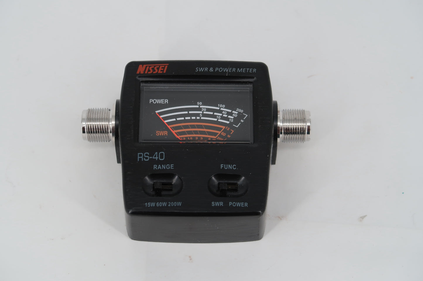 U18534 Used Nissei RS-40 Miniature VHF UHF SWR & Power Meter