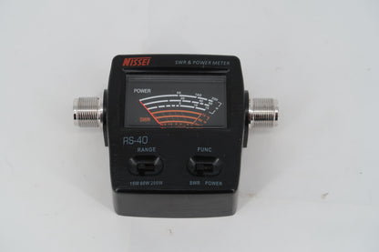 U18534 Used Nissei RS-40 Miniature VHF UHF SWR & Power Meter