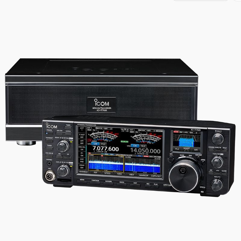 Open Box ICOM IC-7760 HF/50MHz 200W Remote Head Transceiver