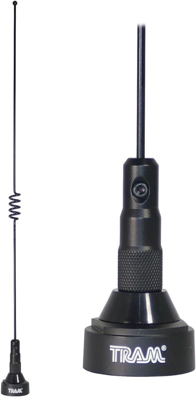 Tram 1181 Wide Band VHF UHF Dual Band Ham GMRS Land Mobile Antenna