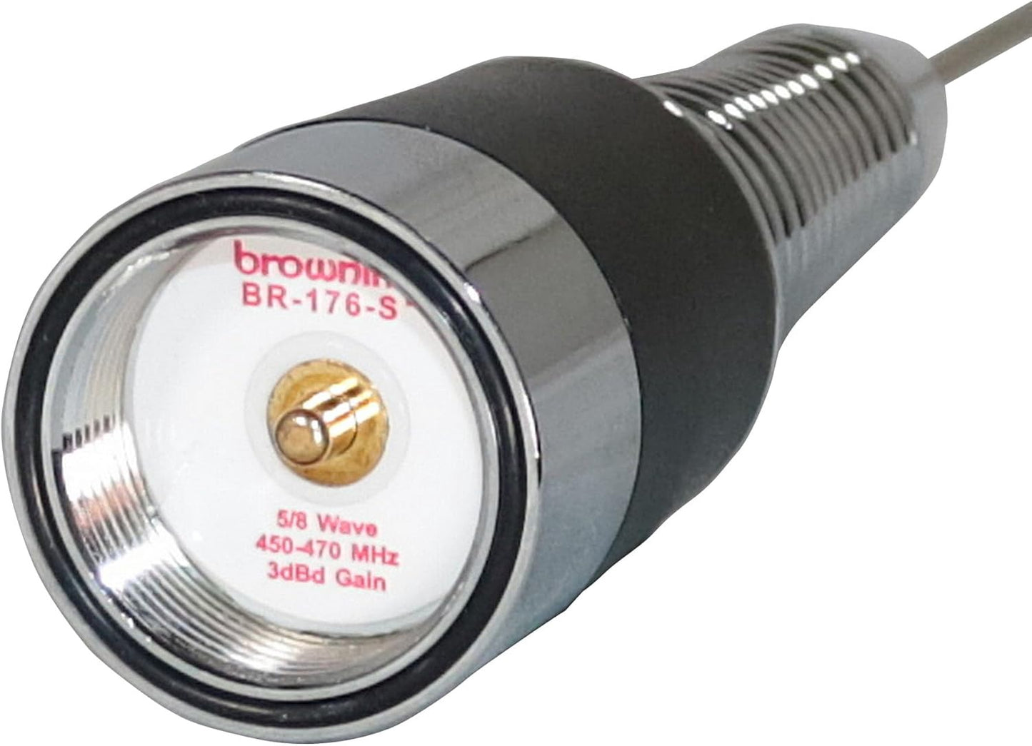Browning BR-176-S 200-Watt 450 MHz to 470 MHz 3-dBd-Gain UHF Antenna with Spring LM GMRS