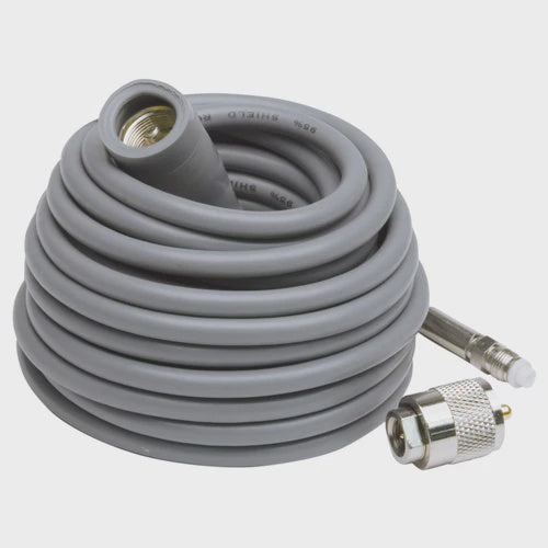 K40 18' Super Mini-8 CB Antenna Cable with Removable FME Connector | K40 Antennas & Accessories K4018FME