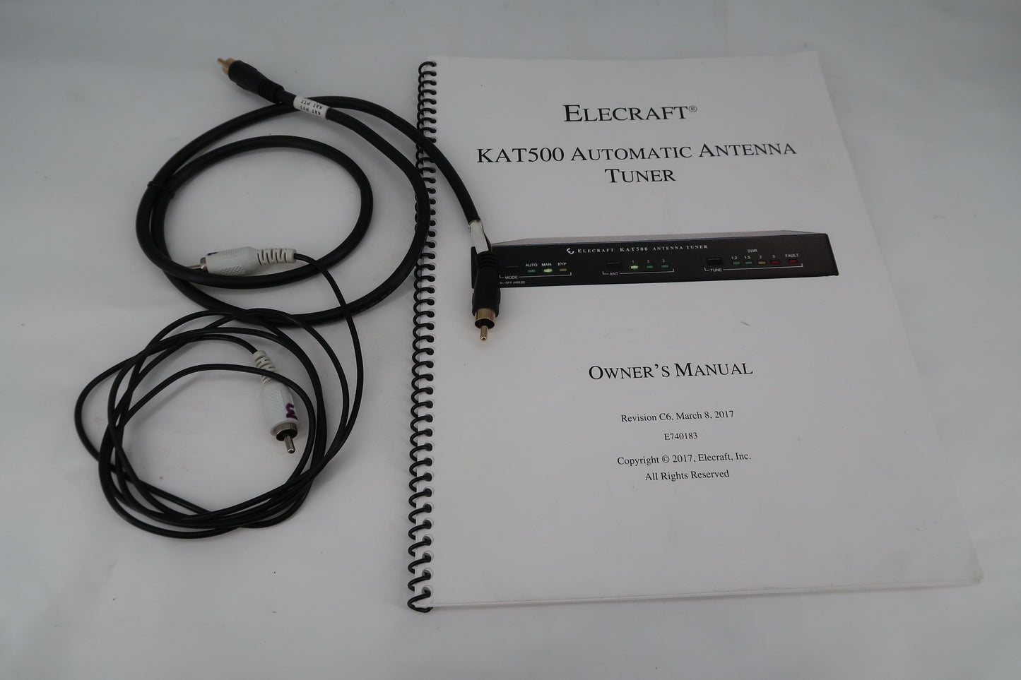 U18675 Used Elecraft KPA500 & KAT500 Amplifier/Tuner Combo