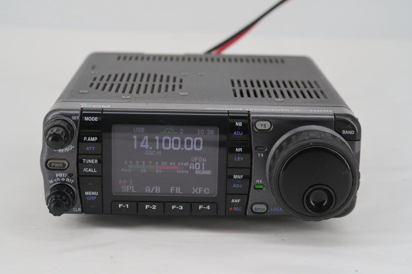 U18708 Used Icom IC-7000 HF/VHF/UHF All-Mode Transceiver w/ Mars Mod & Mic Mod