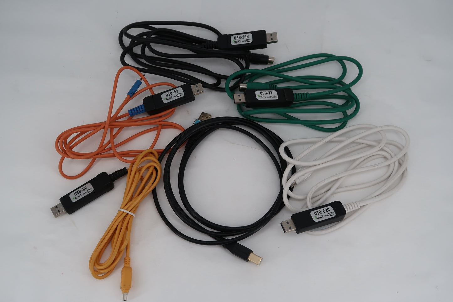 U18738 Used RT Systems Cable Lot (x5 RTs & 1 Cable)