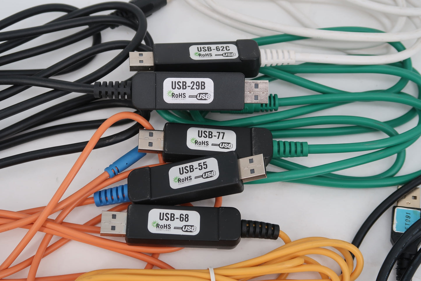 U18738 Used RT Systems Cable Lot (x5 RTs & 1 Cable)