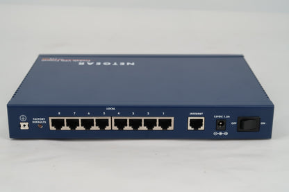 U18741 Used Netgear FVS318 Prosafe 8-Port VPN Firewall