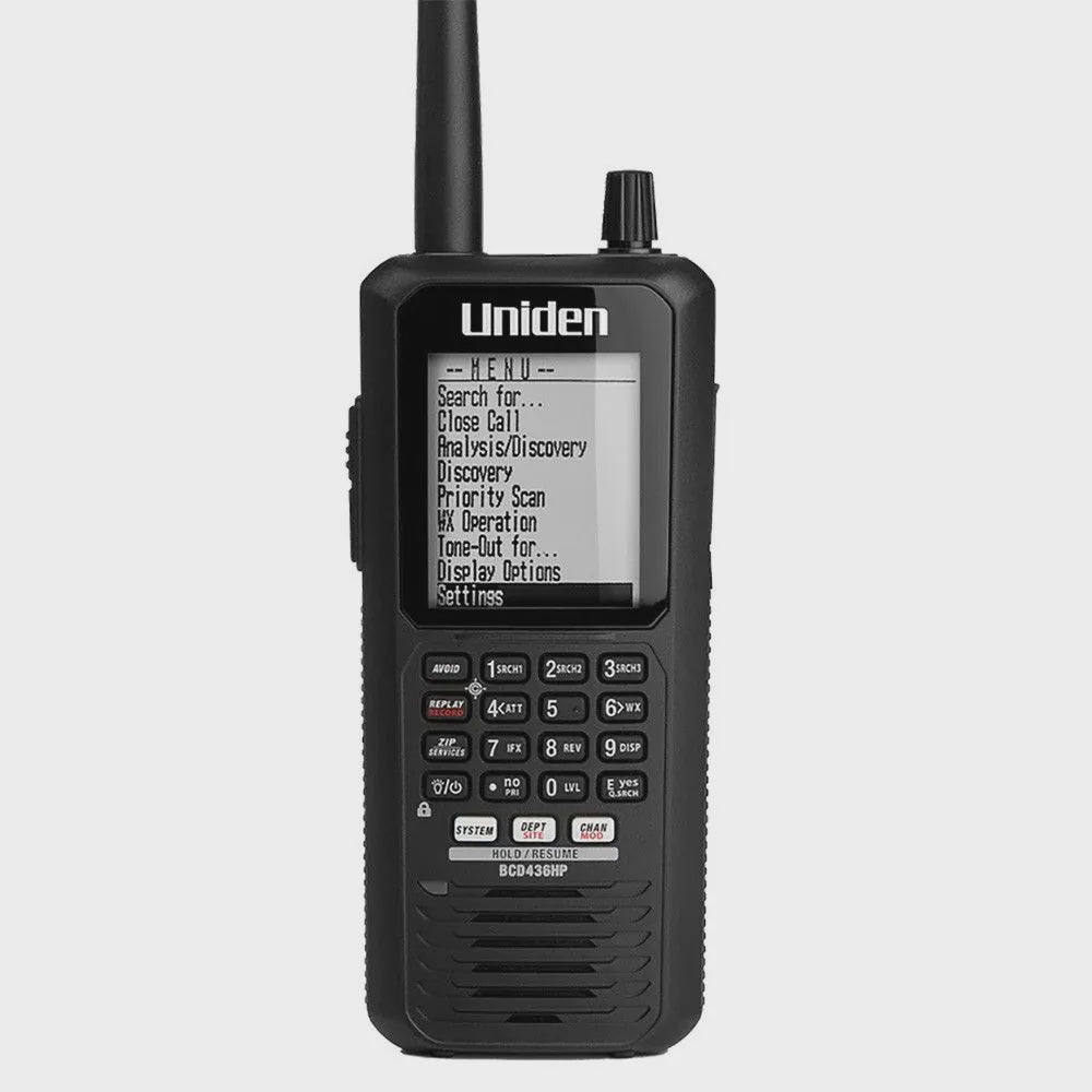 Uniden BCD436HP TrunkTracker V Digital Handheld Scanner