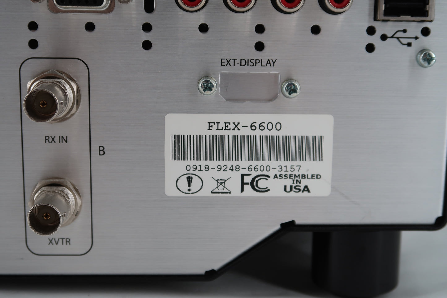 U18775 Used FLEX-6600 SDR HF/50 MHz Transceiver