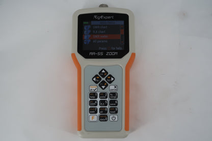 U18780 Used RigExpert AA-55 ZOOM Antenna/Cable Analyzer