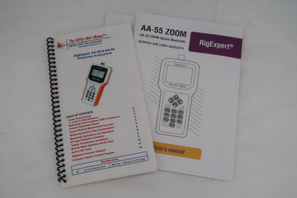 U18780 Used RigExpert AA-55 ZOOM Antenna/Cable Analyzer