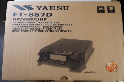 U18782 Used Yaesu FT-857D HF/VHF/UHF All-Mode Transceiver